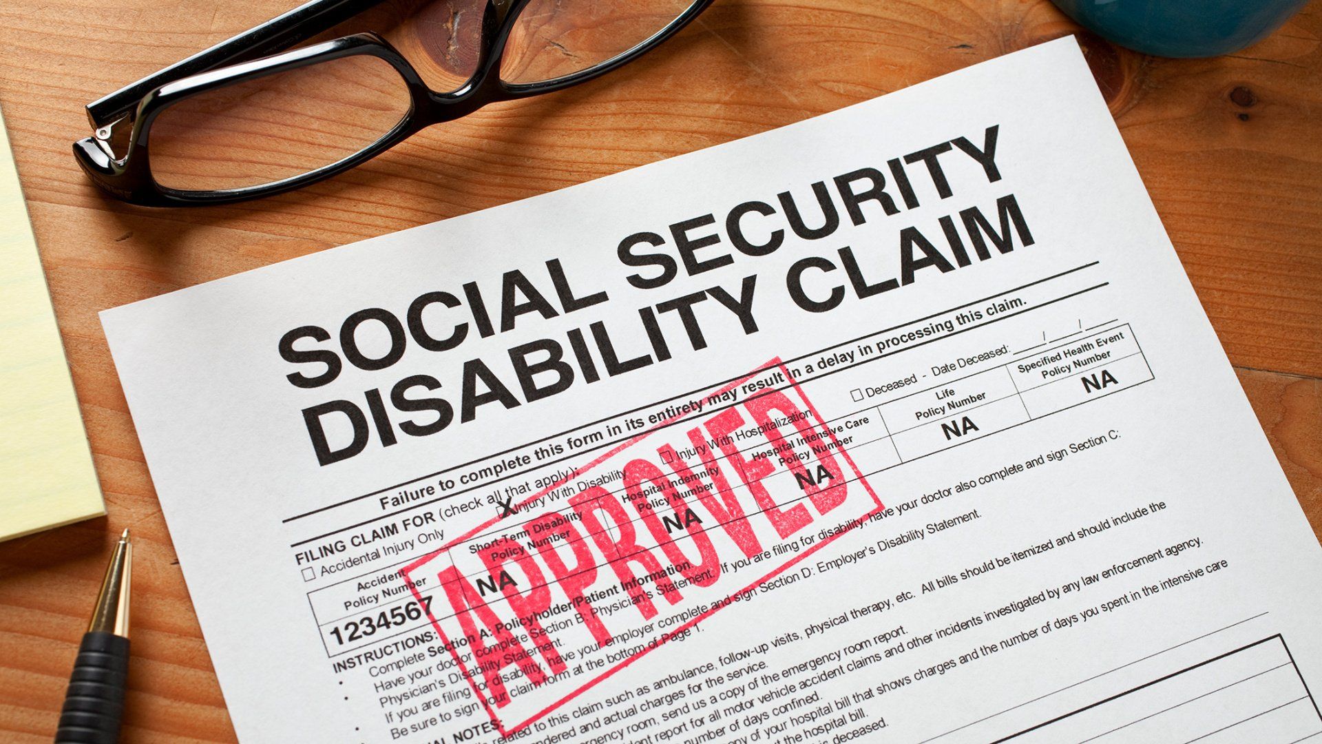 Approved Social Security Disability Claim Form - Jonesboro, AR - Bartels, Sherman & Wallace