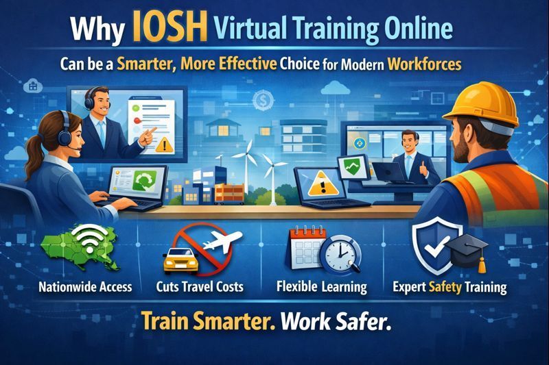 How is virtual health and safety training effective?