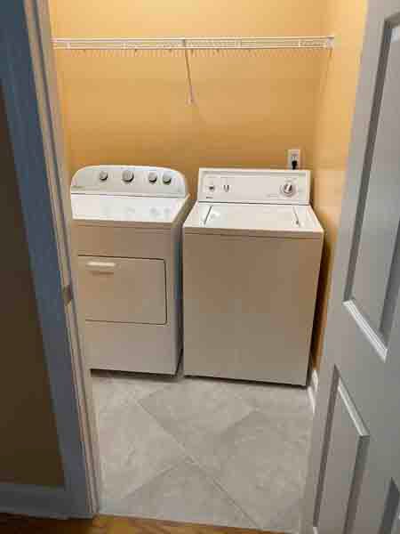 Washing Machine In Laundry Room