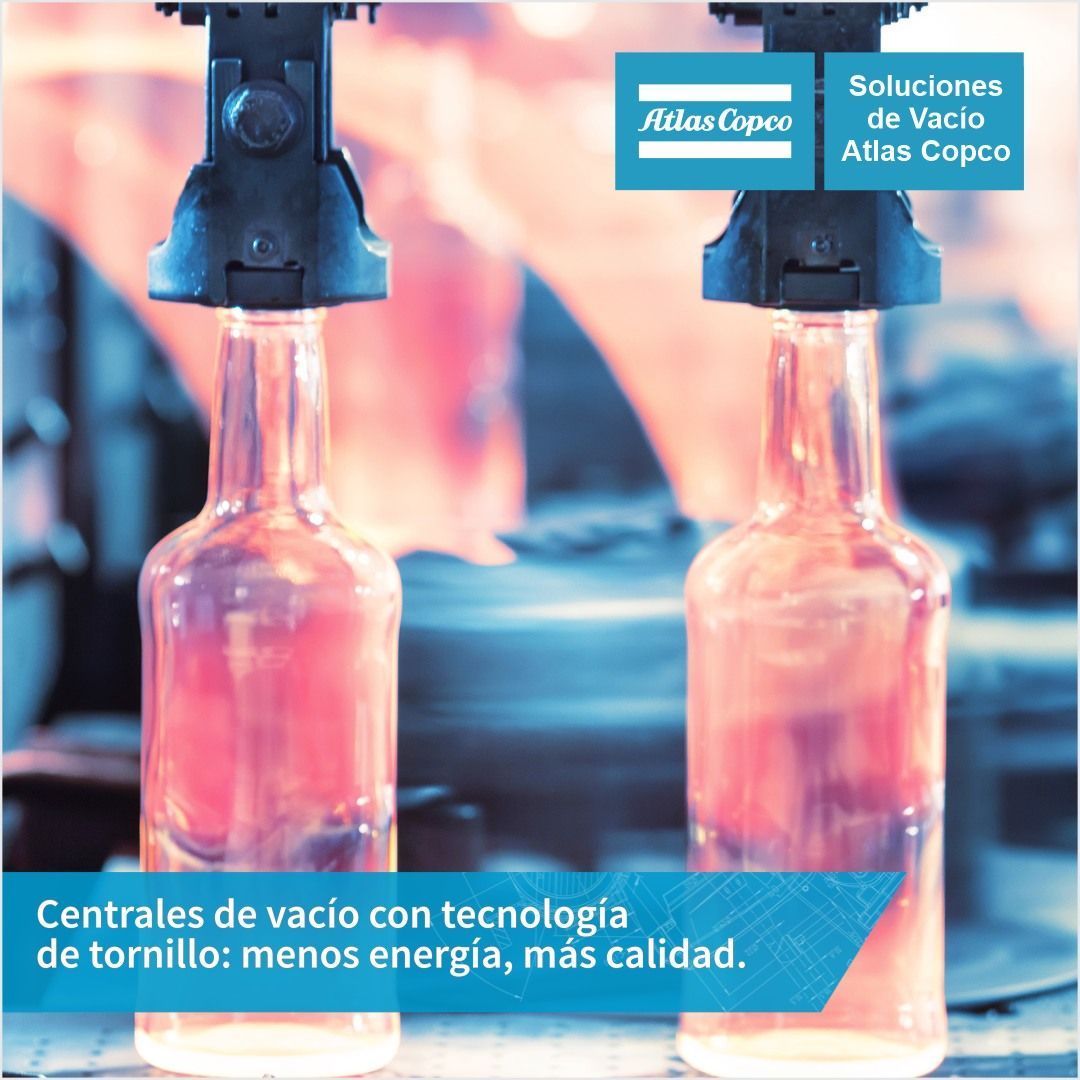 Central de vacío tornillo para botellas