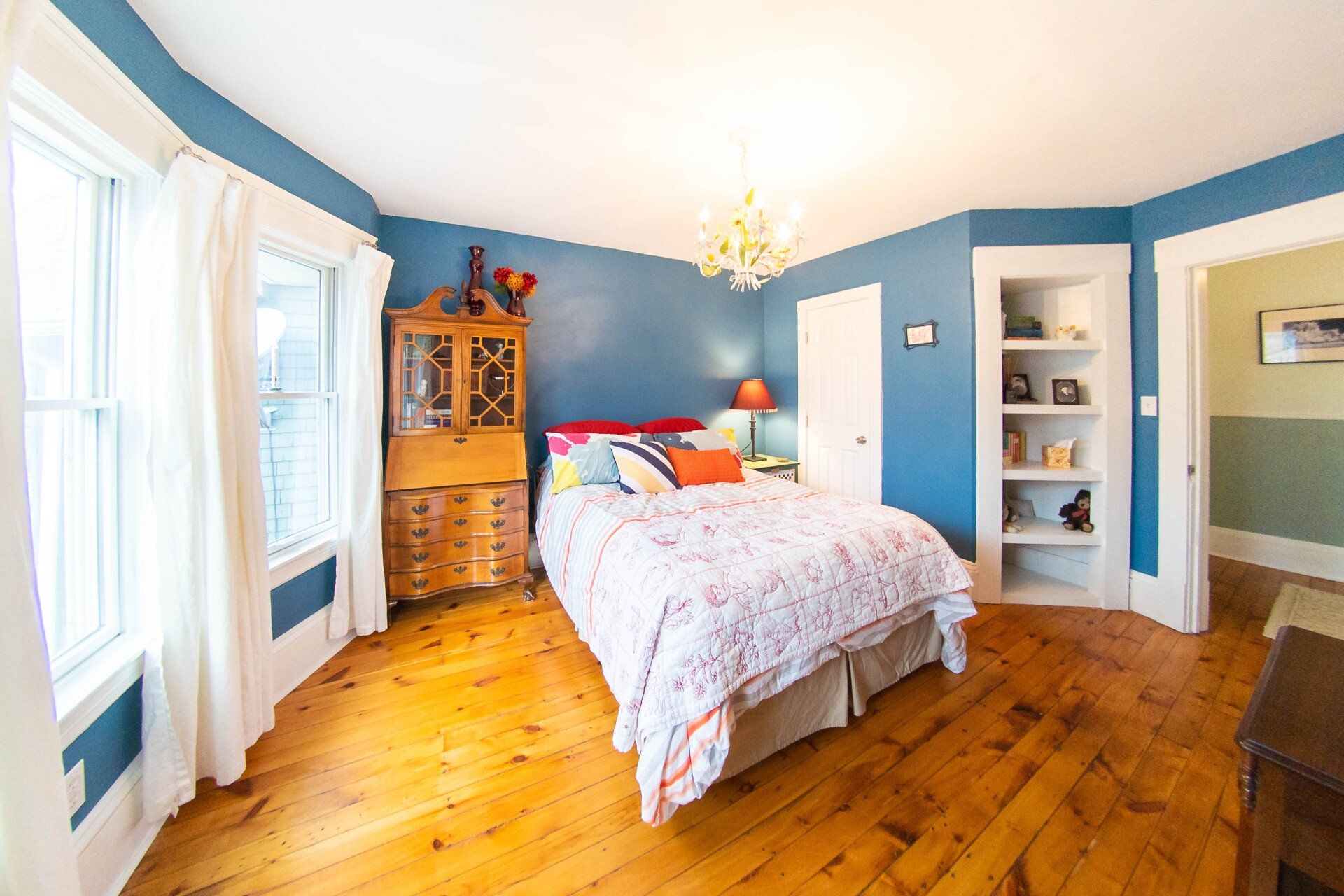 Cozy and Colorful Guest Room