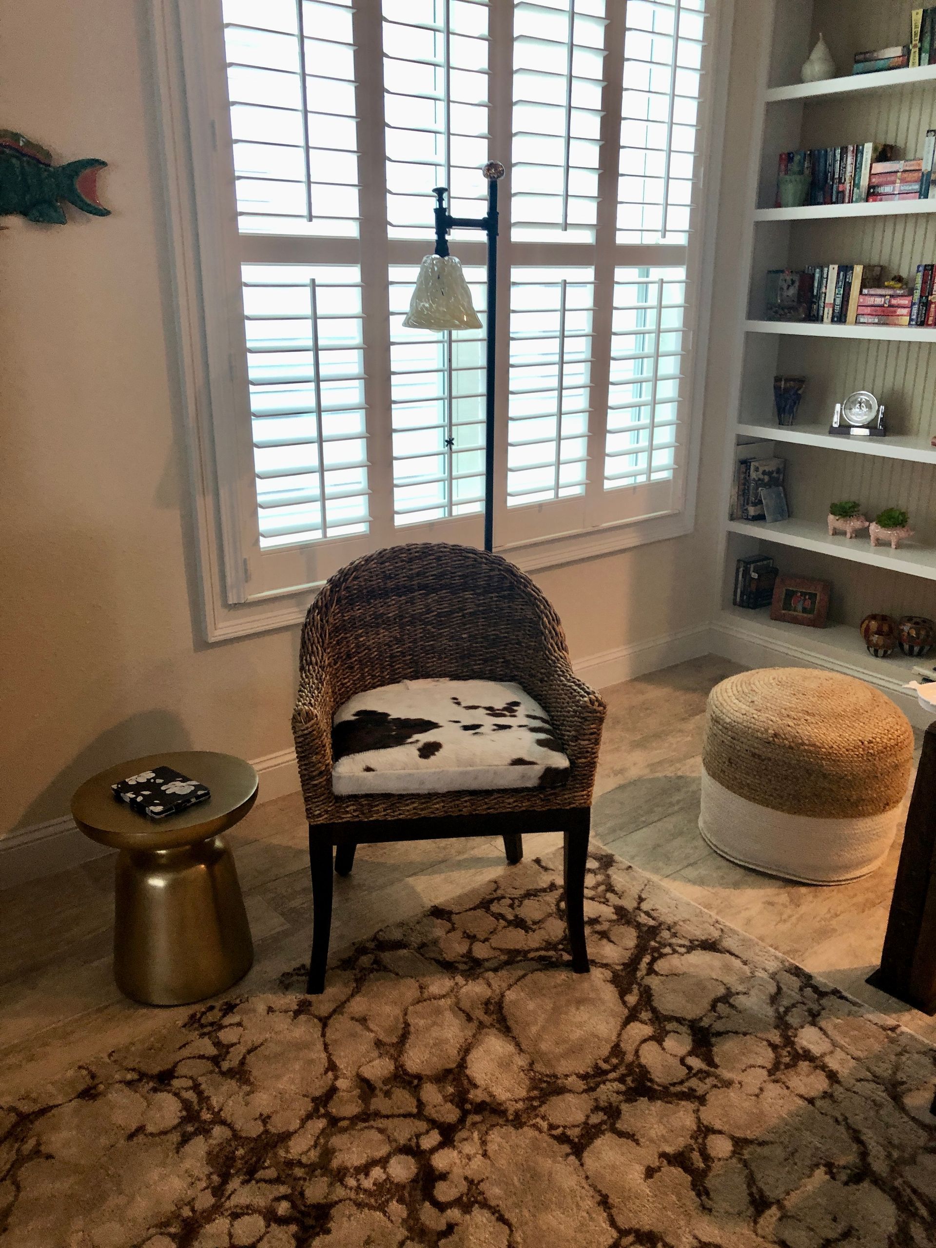 Custom Cow Hide Chair