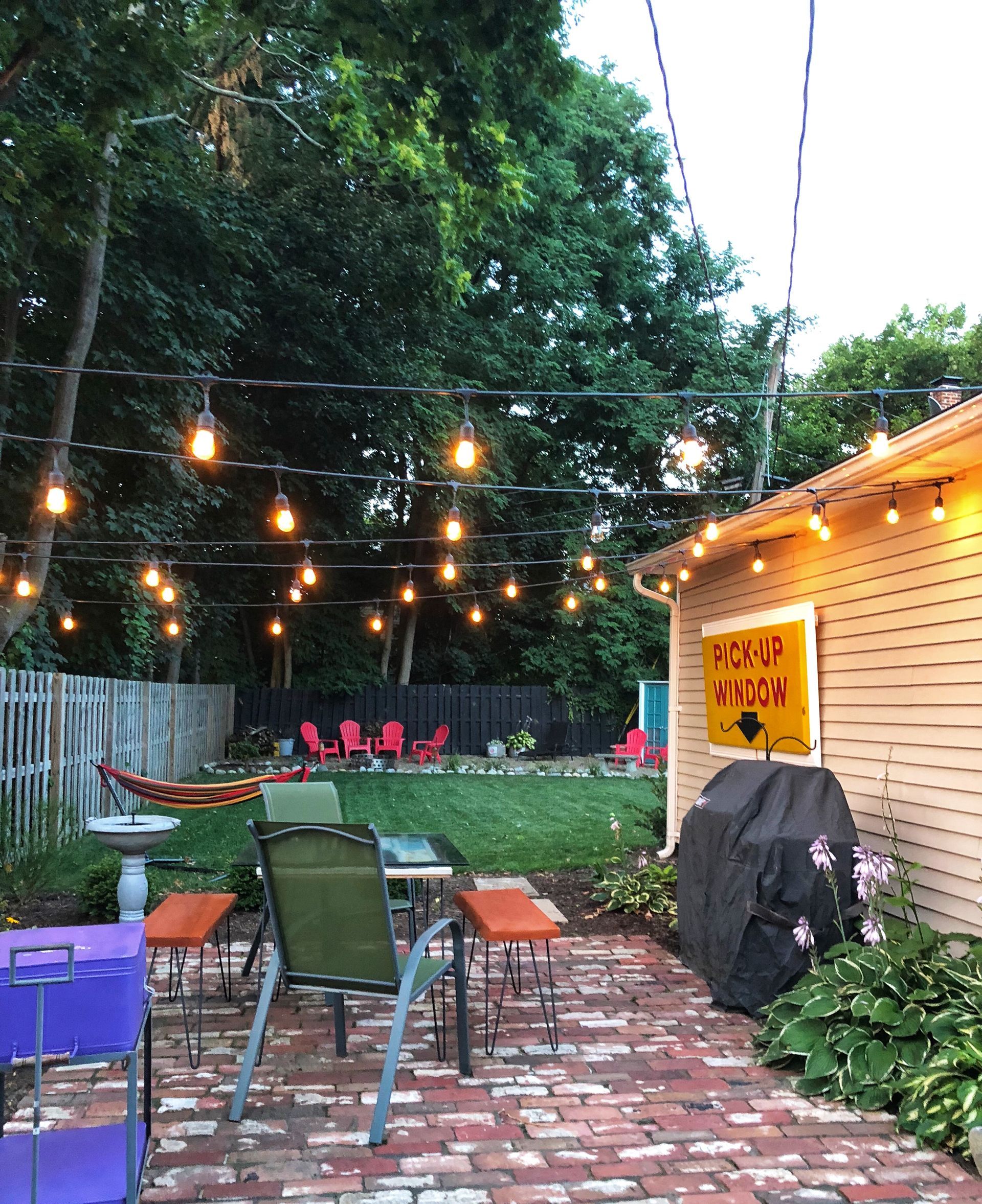 Full Backyard Revamp With Recycled Brick Patio