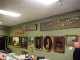 Wall of Paintings-Antiques Shop South Burlington VT