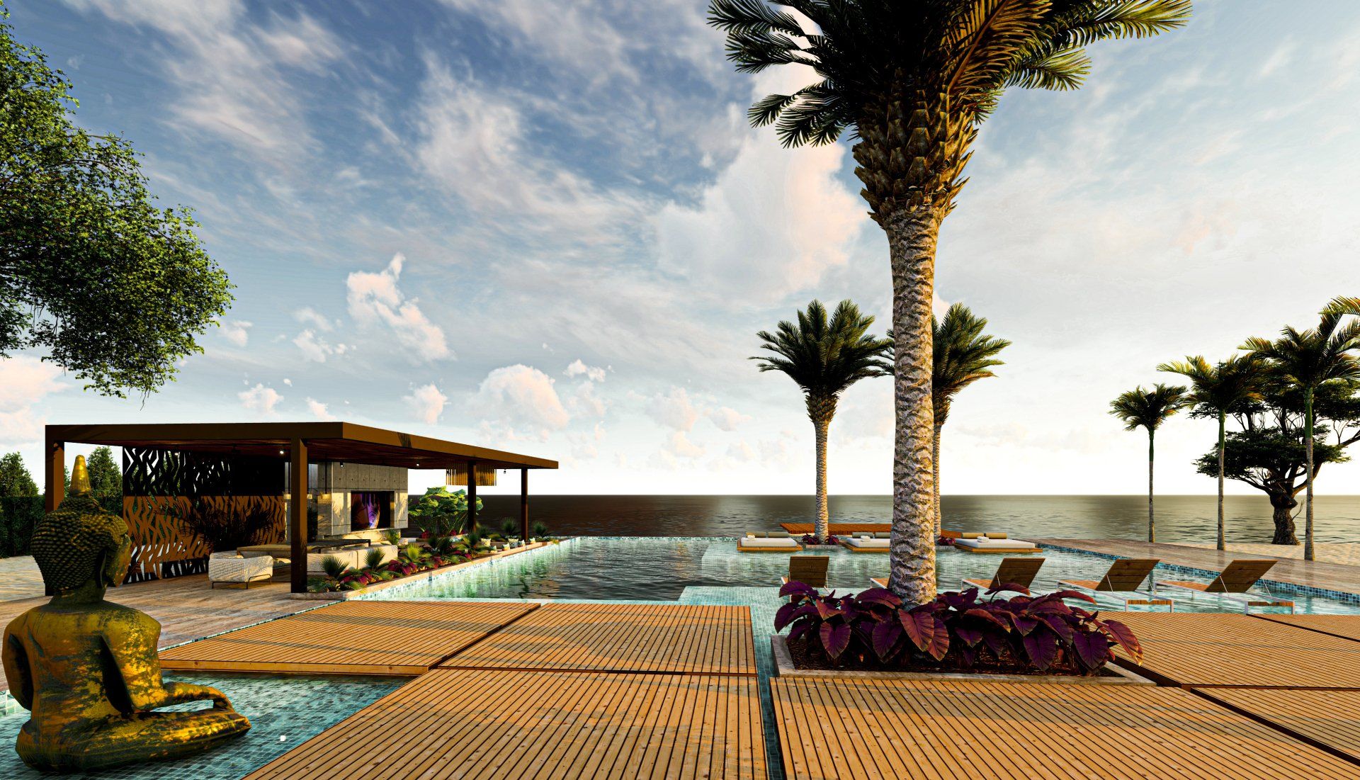 Render de proyecto Iconika Arquitectura, Diseño e Innovación