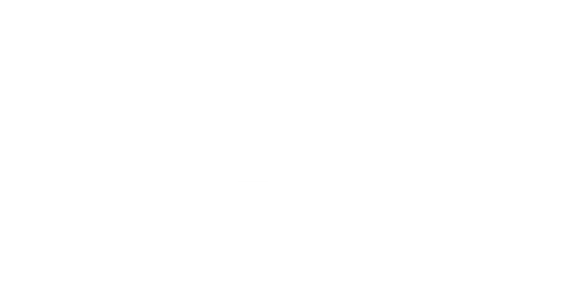 rosales gutters logo in white