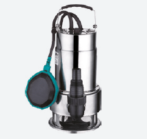 Image of Elettropompa di drenaggio sommersa Leo Pumps XKS-1000SW Hp 1,4 - inox per acque cariche
