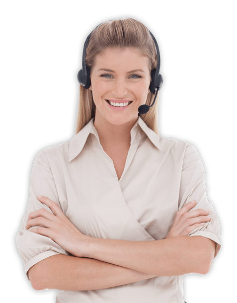 Call Center — Happy Female Sales Representative in Farmington, NM