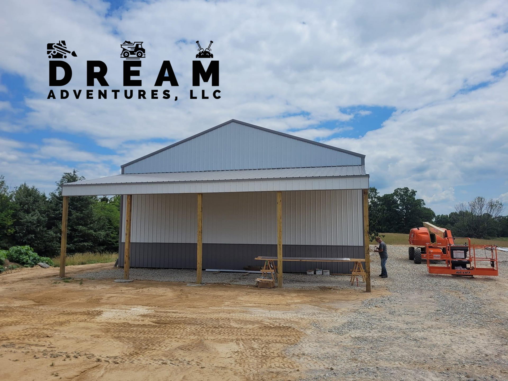 a building that is being built by dream adventures llc