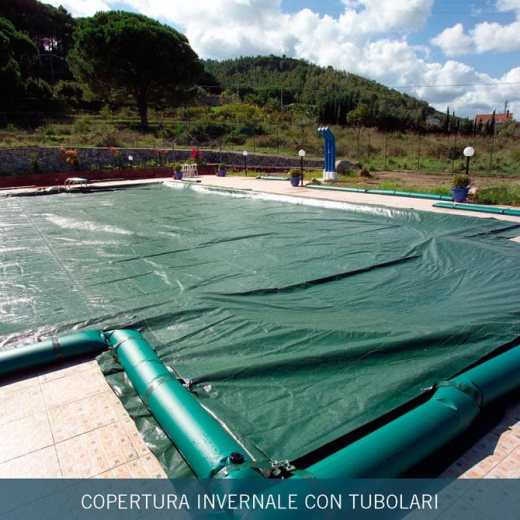 Copertura invernale con tubolari
