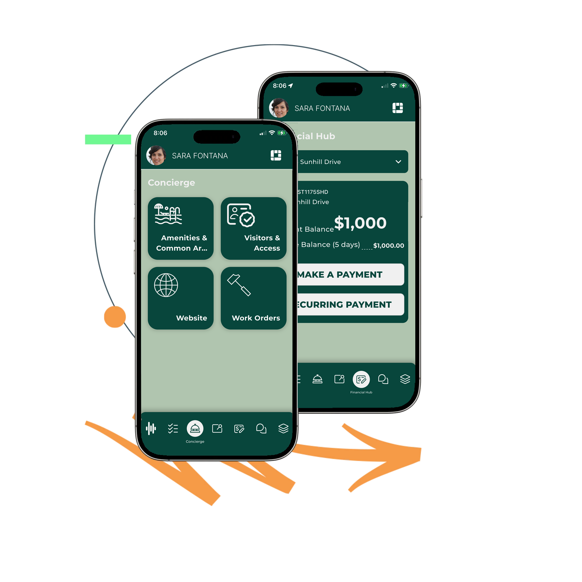 Man and woman looking at a laptop, in a home office.