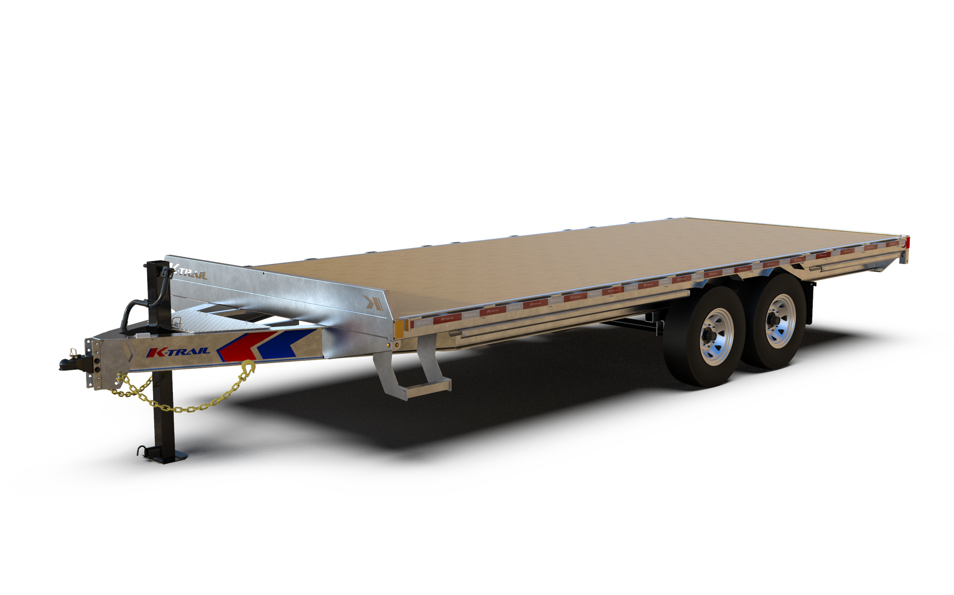 K-Trail 8'x20' Deck-Over-Bumper Trailers