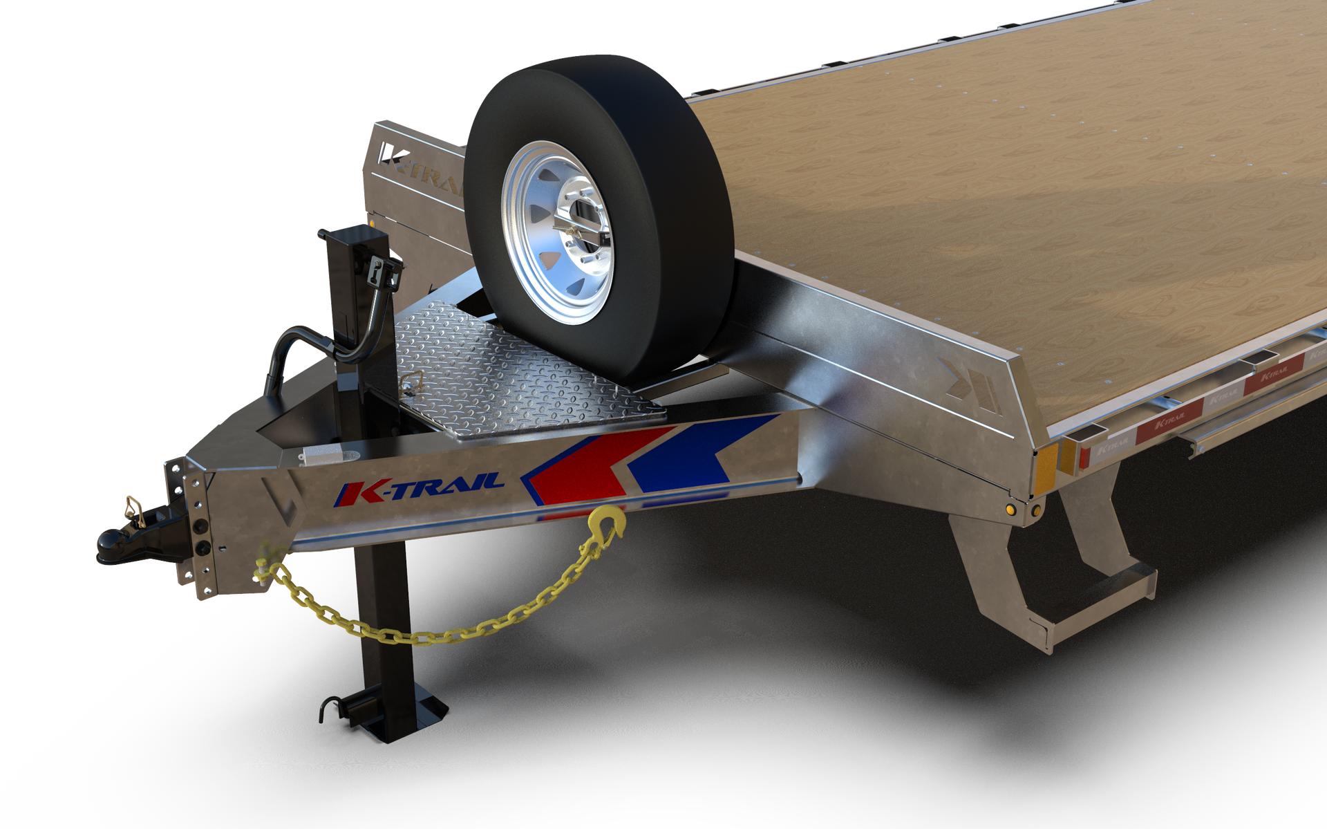 K-Trail 8'x20' Deck-Over-Bumper Trailers