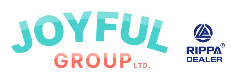 Logos of Joyful Group Ltd., authorized Rippa Dealer. 