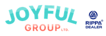 Logos of Joyful Group Ltd., authorized Rippa Dealer. 