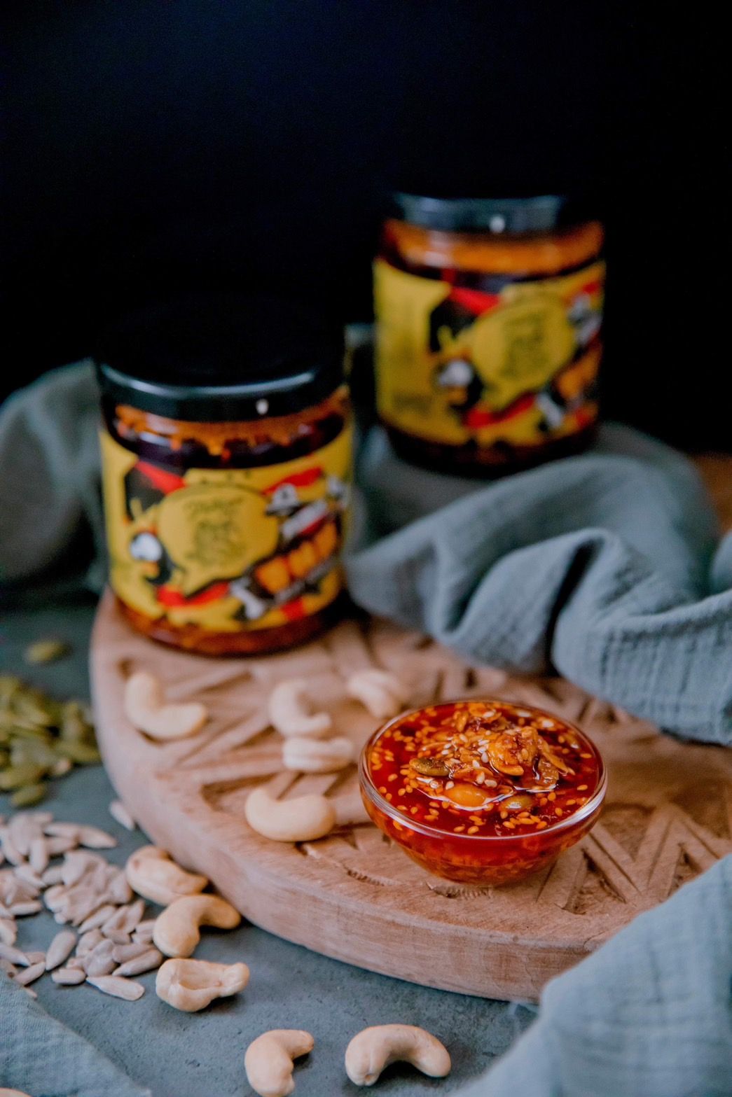 香脆麻辣堅果醬-可素食(235G/罐) NT$280