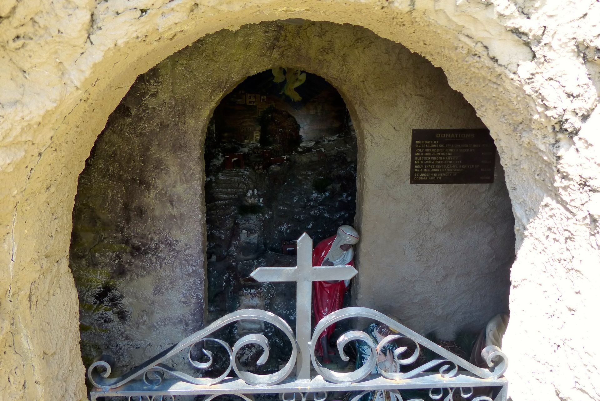 Padre Pio, Grotto, Vineland, NJ - Photo by Kelli Campbell
