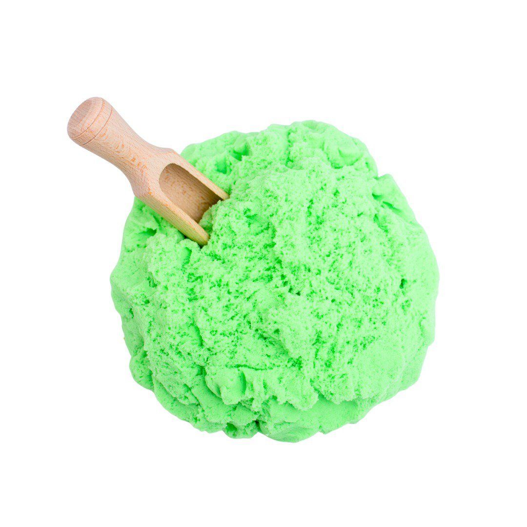 Kinetisch zand groen 500 gram
