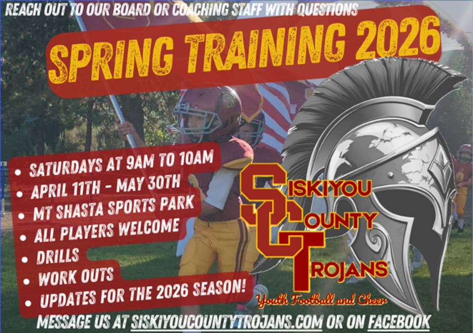 Spring Training Flyer