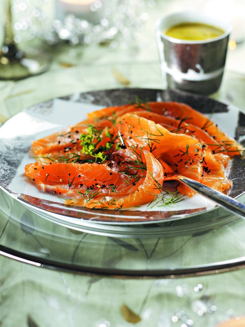 Saumon GRAVLAX Mariné aux herbes