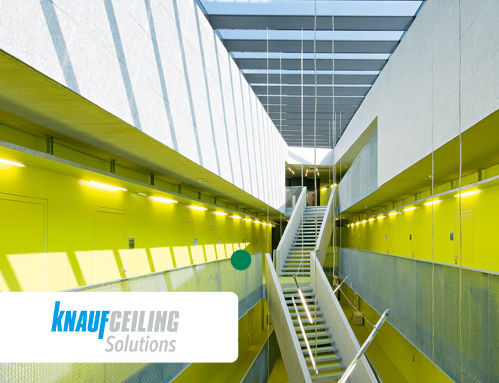 PRESTAZIONI ACUSTICHE
Con HERADESIGN®, Knauf Ceiling Solutions si afferma come leader nello sviluppo, produzione e distribuzione di sistemi acustici avanzati, utilizzando per questa soluzione lana di legno sostenibile di altissima qualità.
L'obiettivo primario di HERADESIGN® è offrire soluzioni che non solo soddisfino gli standard di alta qualità, ma che si impegnino attivamente a contribuire al benessere degli utenti. I pannelli HERADESIGN® assicurano un fonoassorbimento ottimale, creando un ambiente piacevole.
Con HERADESIGN®, si apre la porta a uno spazio in cui la qualità del suono è attentamente modellata per migliorare l'esperienza sensoriale degli occupanti.
Che si tratti di spazi esidenziali, uffici o aree pubbliche, i pannelli acustici HERADESIGN® sono concepiti per creare un ambiente acusticamente confortevole e contribuire in modo tangibile alla qualità della vita.