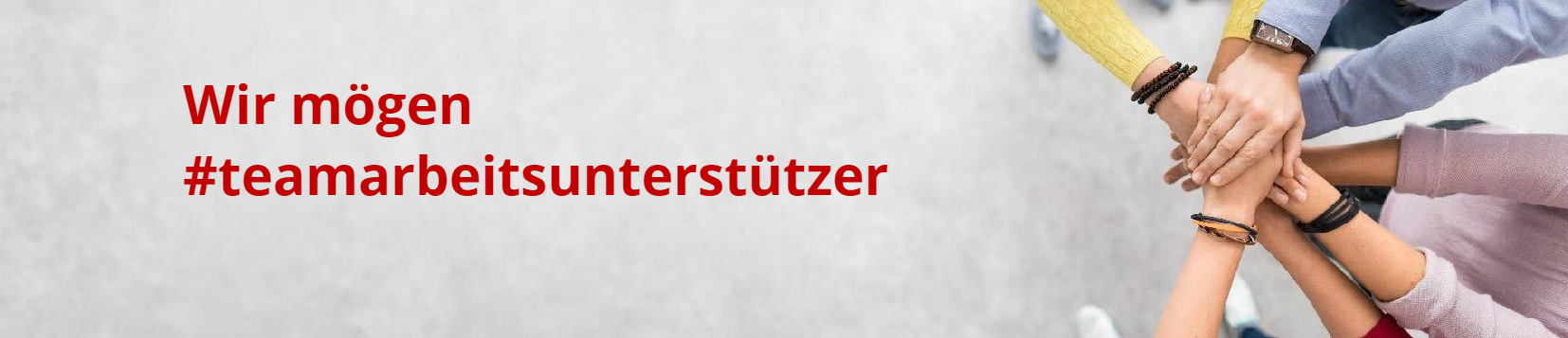 Wir mögen #teamarbeitsunterstützer
