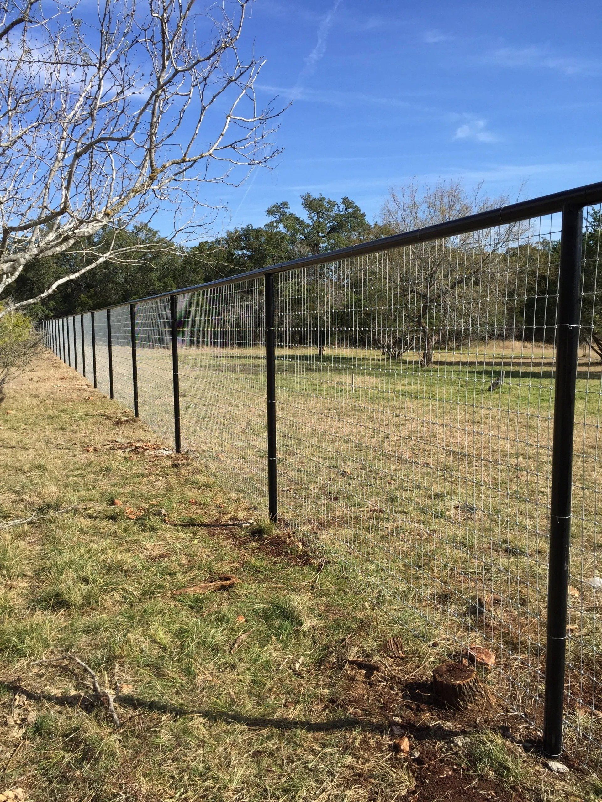 Pipe Fence — New Braunfels, TX — Shelton’s Outback Fence Co