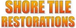 A logo for shore tile restorations is shown