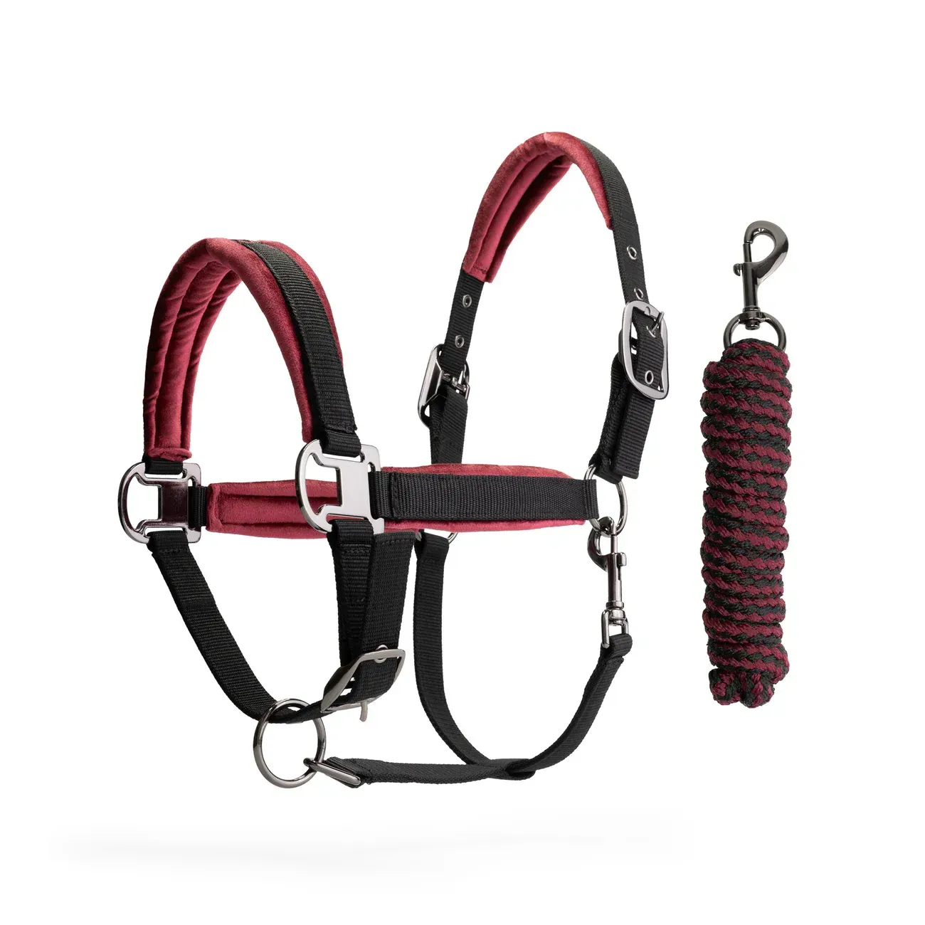 Halster set Fuchsia star maat pony