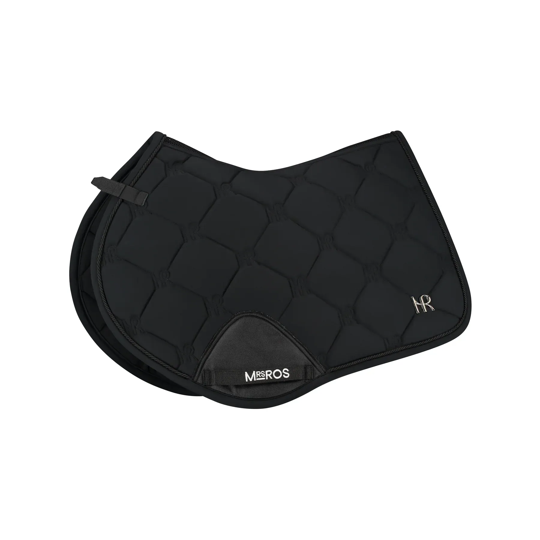 Close Contact Springzadelpad Zwart - Jet Set Logo   Maat Cob/Full