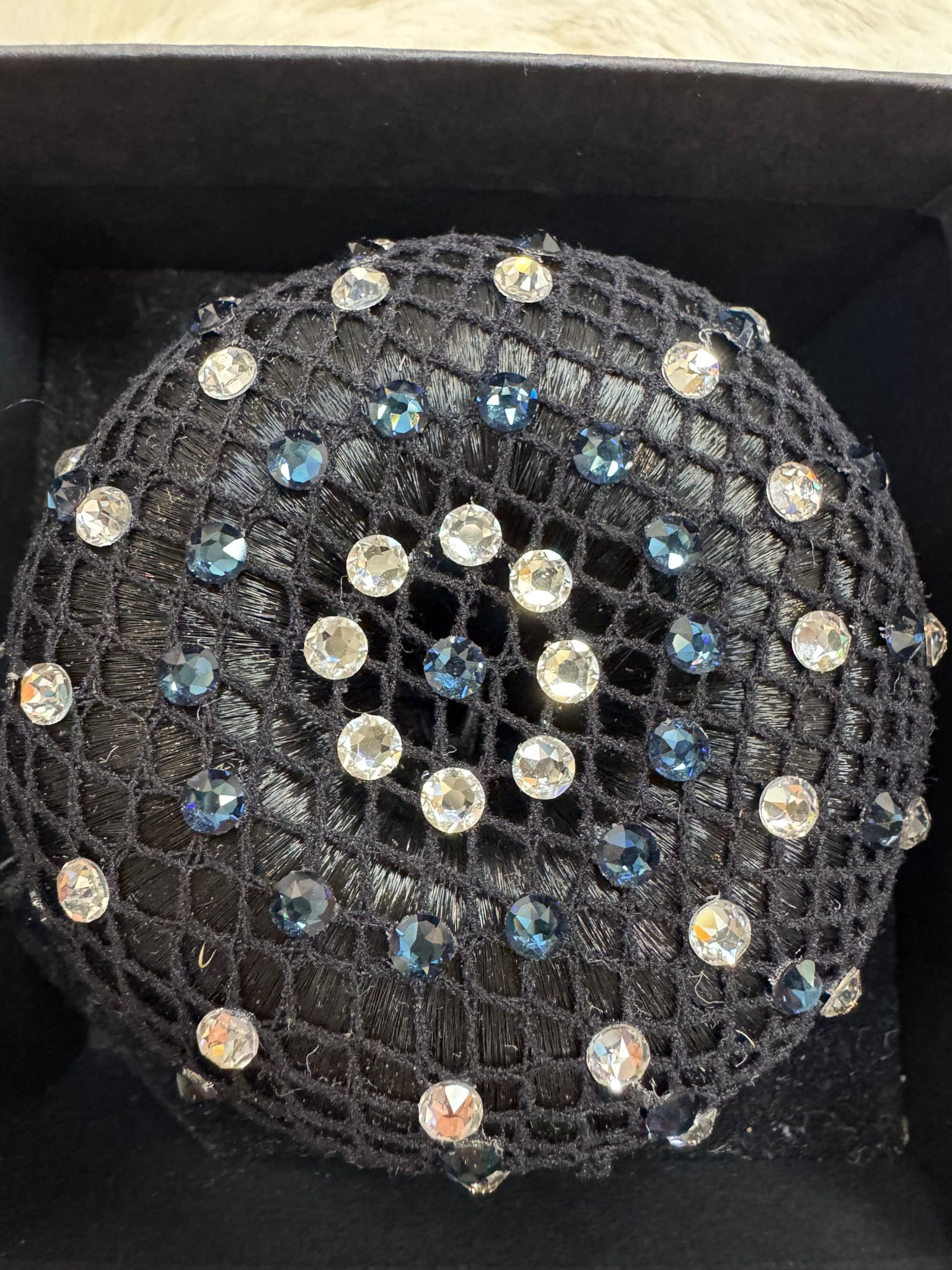 Monere haarnetje blauw