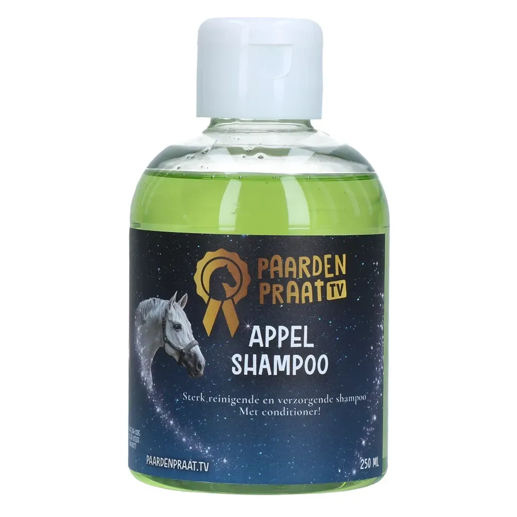 Paardenpraat tv shampoo appel