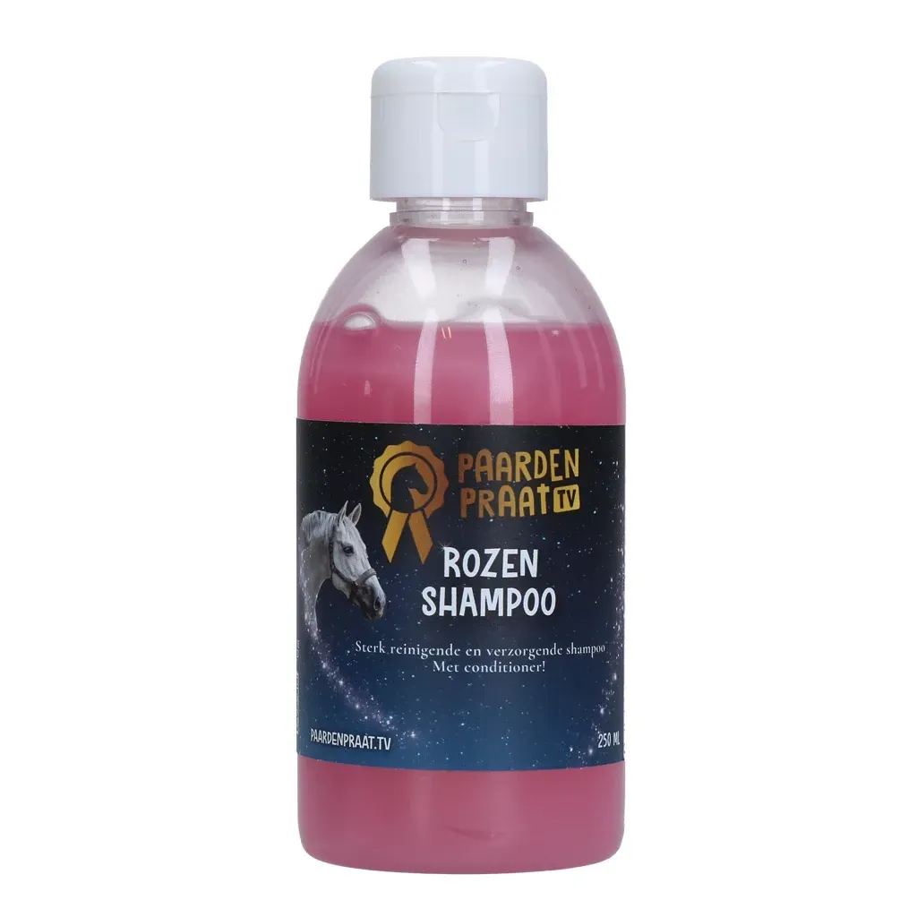 paardenpraat tv Rozen shampoo