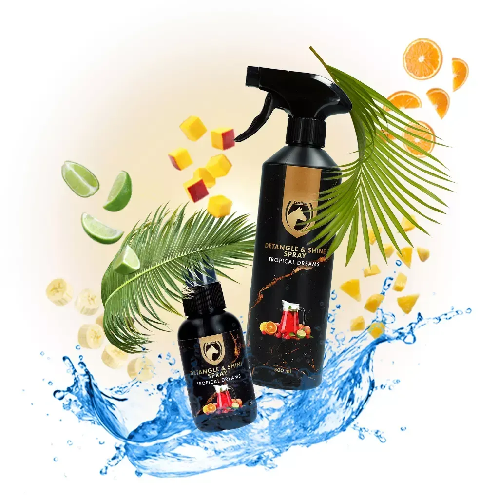 Excellent Horse Detangle & Shine Spray 500 ml Tropical Dreams