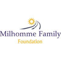 Milhomme Family Foundation logo: road winding towards sun.