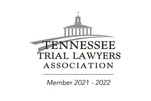Logo for the Tennessee Trial Lawyers Association, noting membership for 2021-2022 with a graphic of a building.