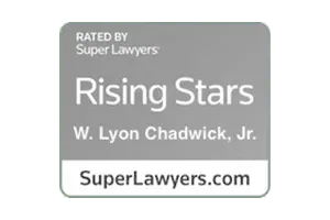 Super Lawyers Rising Stars badge: W. Lyon Chadwick, Jr., listed on SuperLawyers.com.