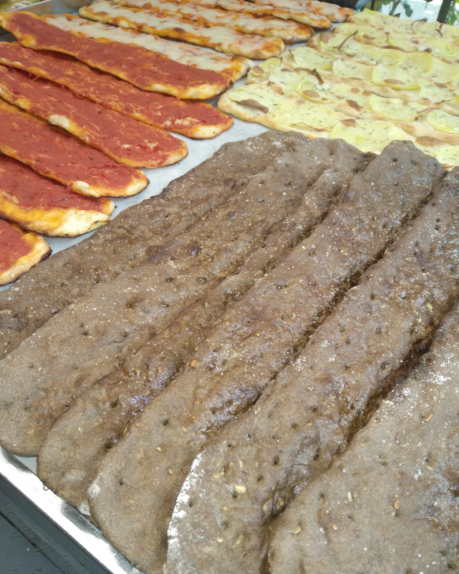 Grissini e focaccia