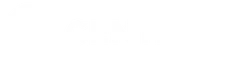 A white logo on a white background.