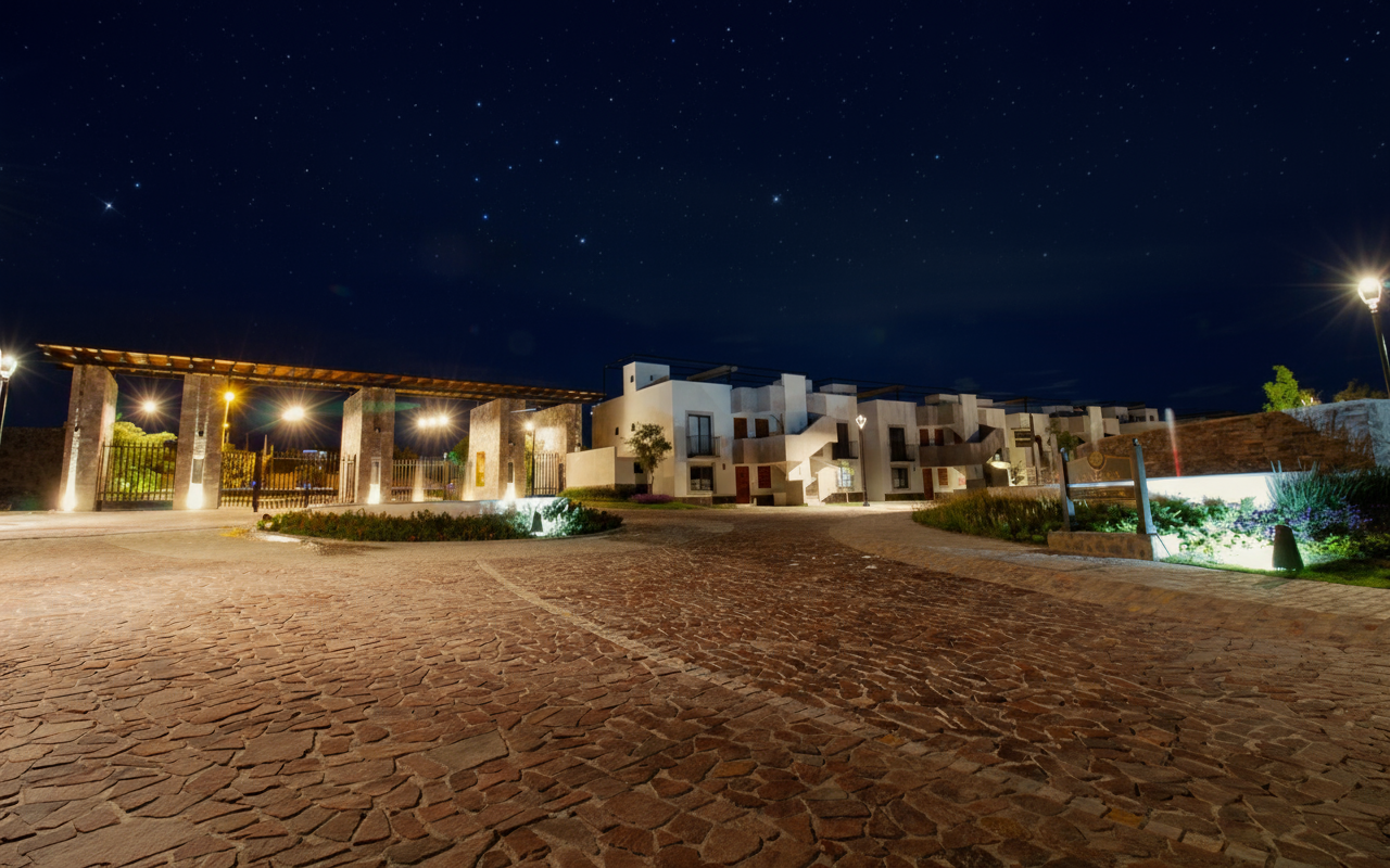 Lantana Residencial Nocturna
