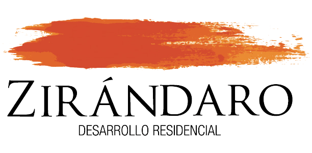 A logo for a company called zirandraro desarrollo residencial