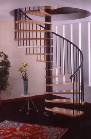 scala in ferro e legno 2