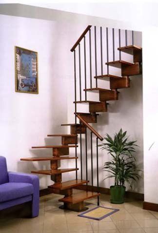 scala in ferro e legno 3