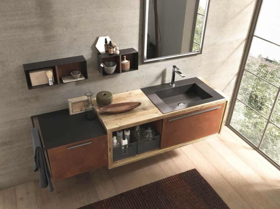 mobili sospesi in legno 2