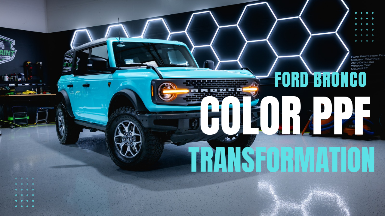 Color PPF on Bronco
