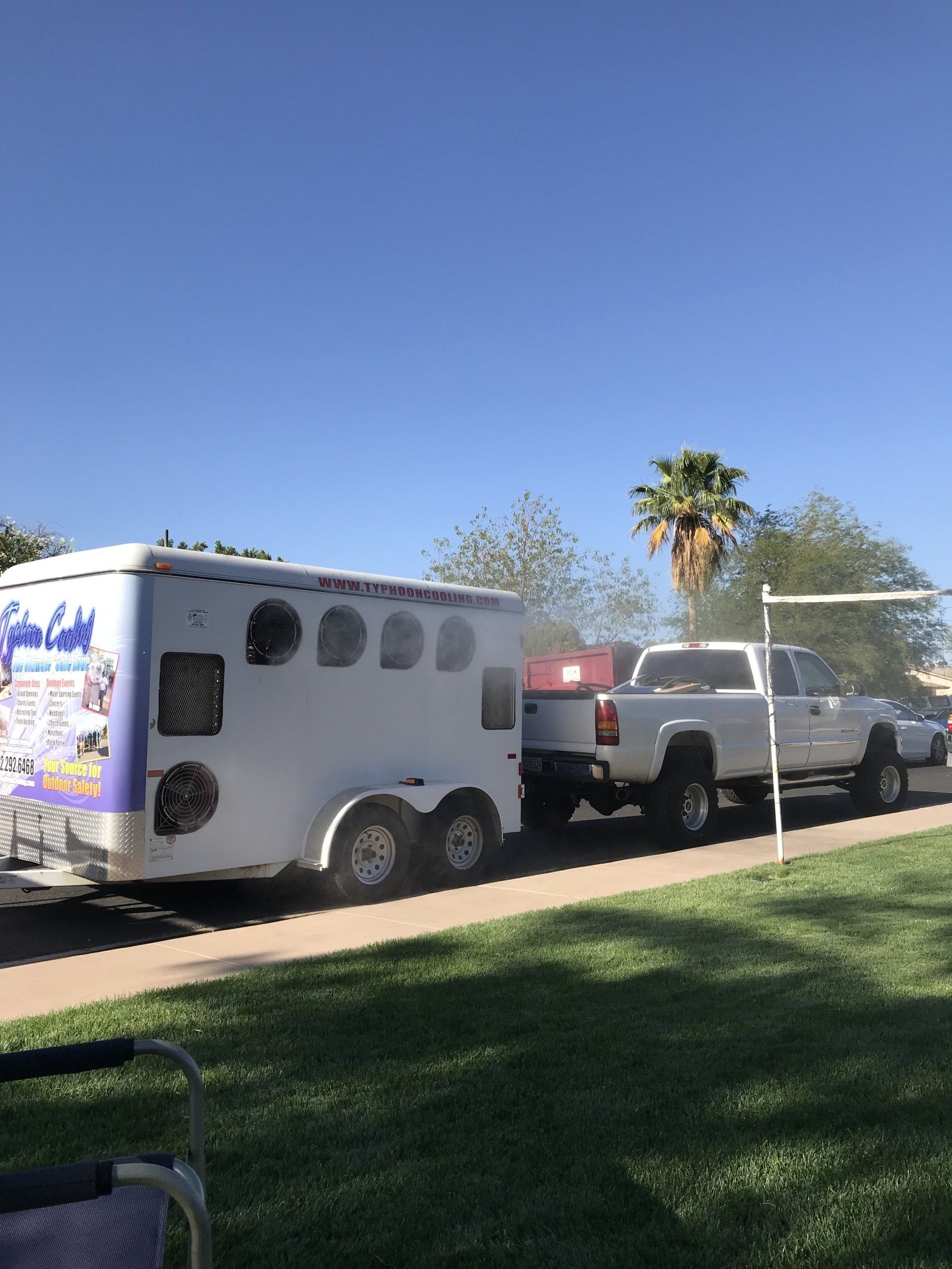 Misting System Rental in Phoenix, AZ Typhoon Cooling LLC