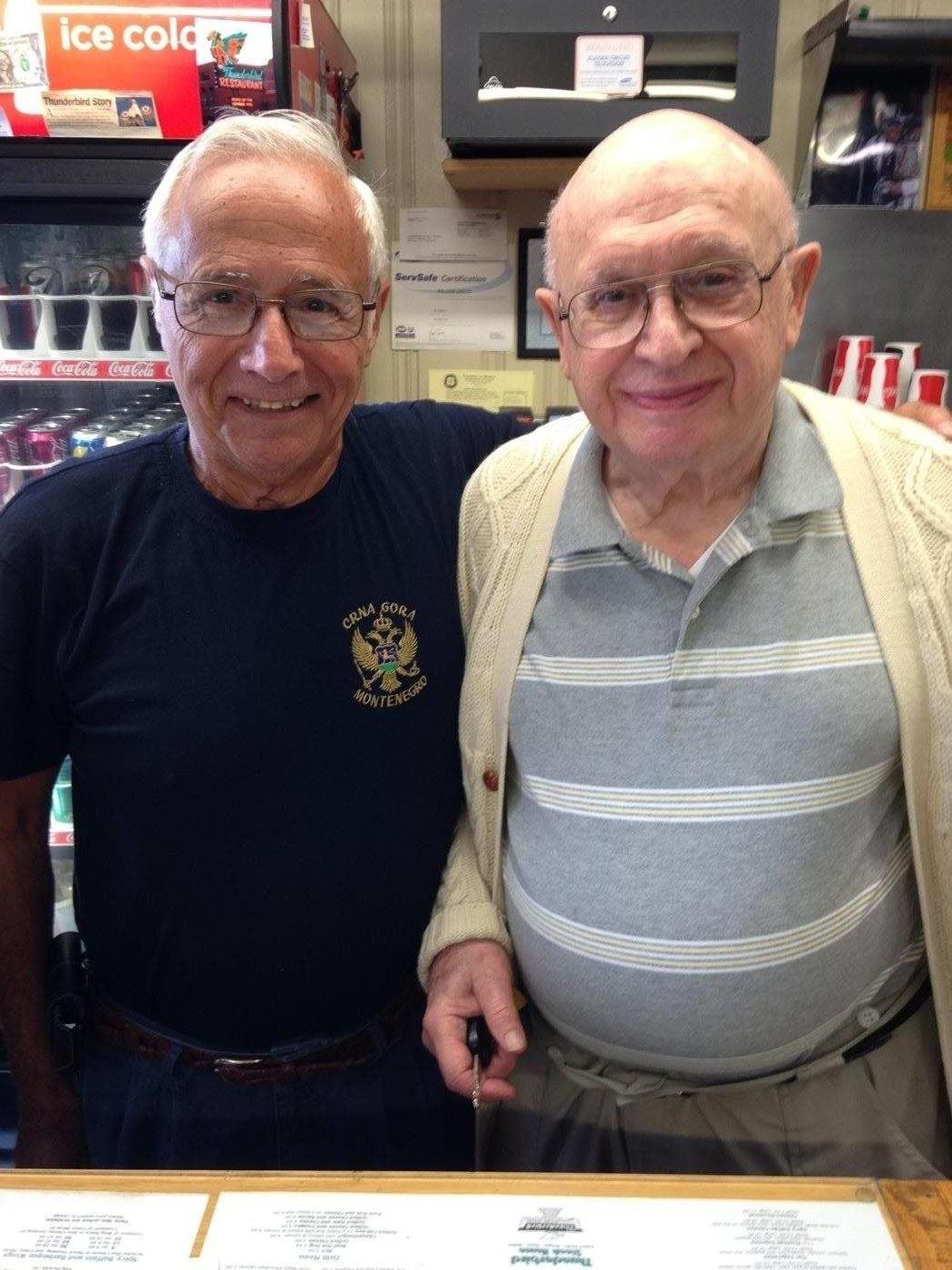 Dr Norman Fienman and Dr Robert Plotkin