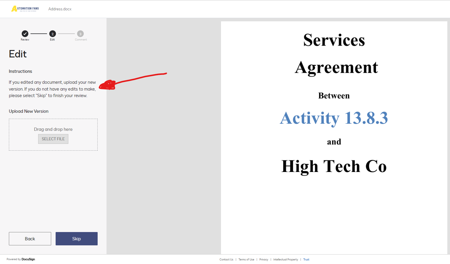 DocuSign CLM (Contract Lifecycle Management) Collaboration