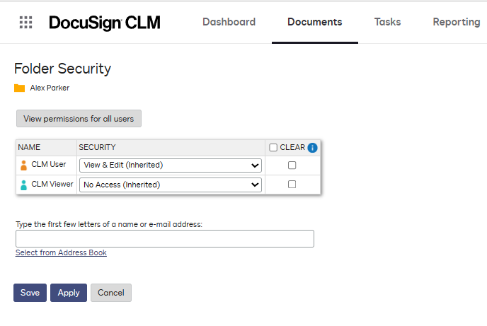 DocuSign CLM: Centralized Repository for Contract Management