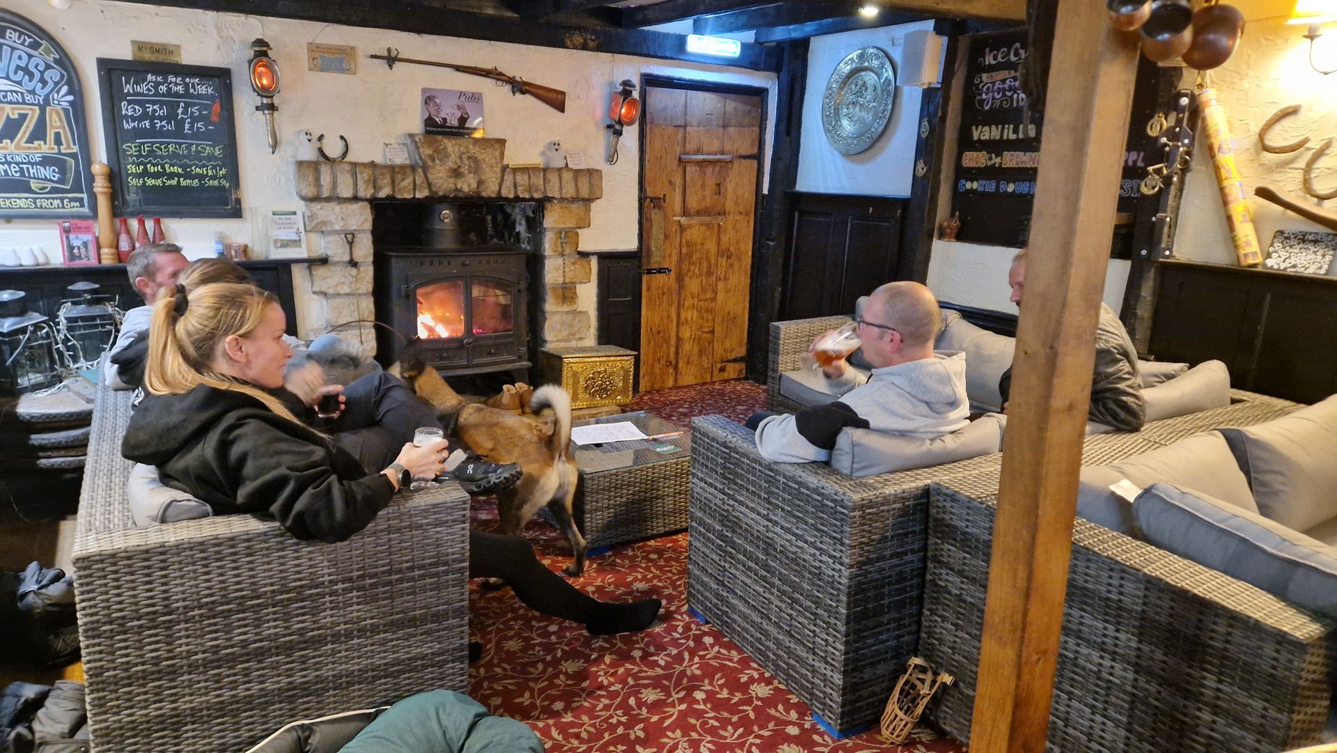 Pub bar over our winter exclusive hire period.